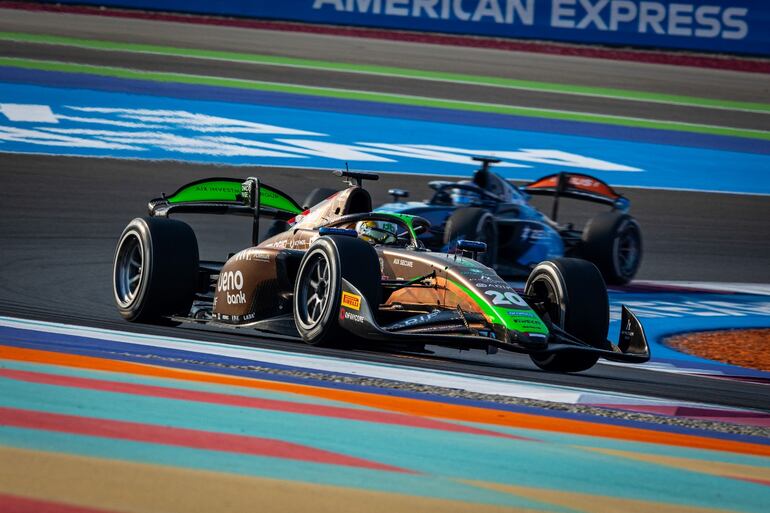 El paraguayo competirá por última vez con el AIX Racing en Abu Dabi. En 2026 lo hará con Invicta.