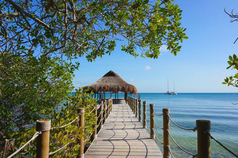 Islas del Rosario en Cartagena, Colombia.