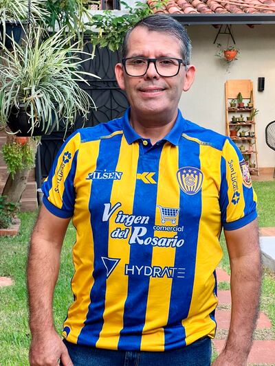 Blas Ignacio Cano Marín (50), nuevo integrante de la comisión directiva del Sportivo Luqueño.