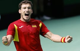 Pablo Carreño le dio el primer punto a España sobre Alemania.