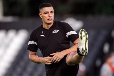 Óscar Cardozo, jugador de Libertad.