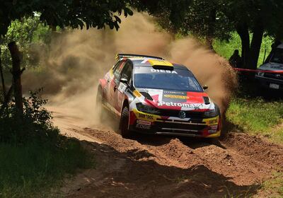 Gustavo Saba, cuarto entre los líderes y candidatos al título, ayer realizó el mejor registro en las pruebas oficiales con el VW Polo.