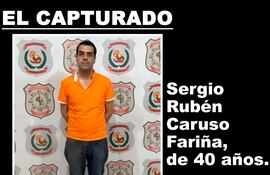 Sergio Ruber Caruso Fariña.