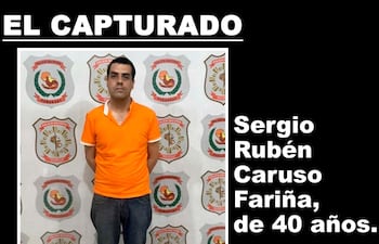 Sergio Ruber Caruso Fariña.