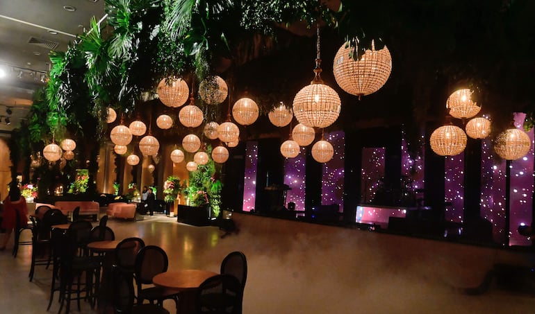 Los jóvenes tuvieron su espacio en el salón.