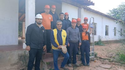 El Club de Leones de San Pedro, con el acompañamiento de la Escuela Taller, el aporte de un productor menonita y el trabajo de padres de familia, inició una serie de mejoras en la institución.