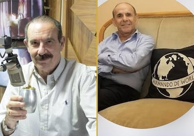 Los hermanos Arturo Rubin y Armando Rubin volvieron a encontrarse tras varios años de distanciamiento.