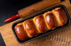Pan brioche.