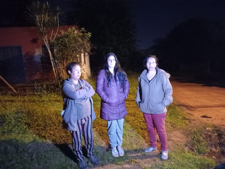 Vecinos de Toledo Cañada en Capiatá, acorralados por la inseguridad, exigen más patrullaje.