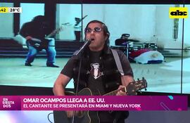Omar Ocampos, músico, en ABC TV