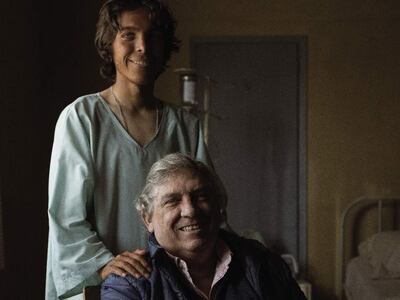 El actor Juan Caruso interpretó a Álvaro Mangino, uno de los sobrevivientes.