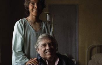 El actor Juan Caruso interpretó a Álvaro Mangino, uno de los sobrevivientes.