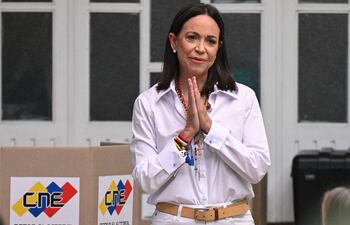 La líder de la oposición venezolana María Corina Machado