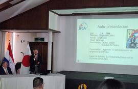 Este jueves, se realizó la "Presentación sobre la Cooperación Japonesa al Paraguay”.