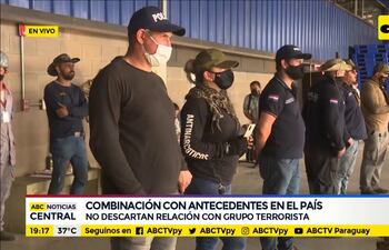 Droga y carbón: No descartan relación con grupo terrorista