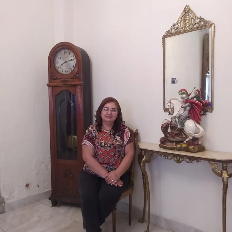 Dionisia Arguello recuerda que antes la Semana Santa se vivía en silencio y en familia.