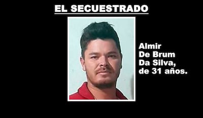 Almir De Brum Da Silva, secuestrado por el EPP en Curuguaty.