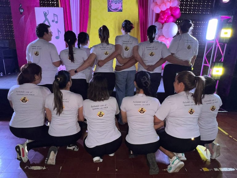 Integrantes de Zumba Fitness by Ana Ramírez de Ayolas.