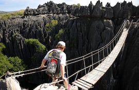 Tsingy de Bemaraha, Madagascar.