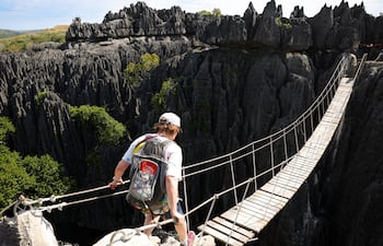 Tsingy de Bemaraha, Madagascar.