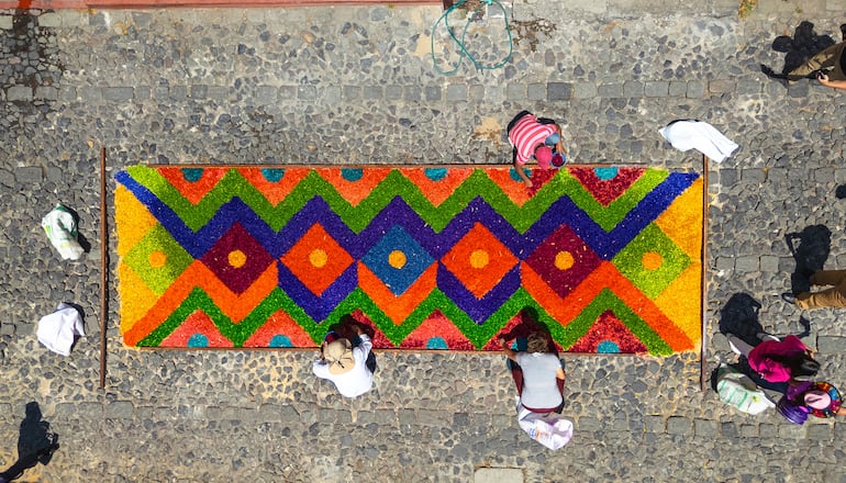 Antigua Guatemala en Semana Santa.