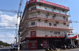 Sede la Universidad Internacional Tres Fronteras (Uninter) en Pedro Juan Caballero, ciudad fronteriza con Ponta Porã (Brasil).