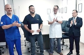 El Licenciado Guillermo Manuel Garcete, es el nuevo jefe del área de Fisioterapia en el Hospital de Ingavi.