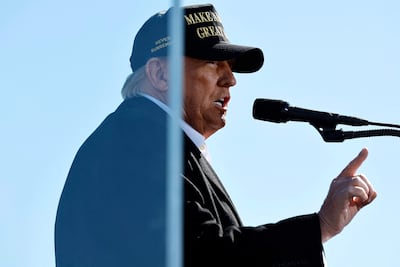 El expresidente estadounidense y actual candidato a la presidencia, Donald Trump.