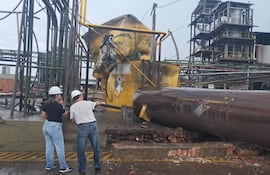Explosión en fábrica de aceite en Capiatá.