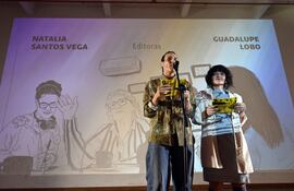 Guadalupe Lobo y Natalia Santos Vega son las editoras de este trabajo, junto a un gran equipo lleno de nombres de más mujeres.