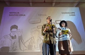 Guadalupe Lobo y Natalia Santos Vega son las editoras de este trabajo, junto a un gran equipo lleno de nombres de más mujeres.