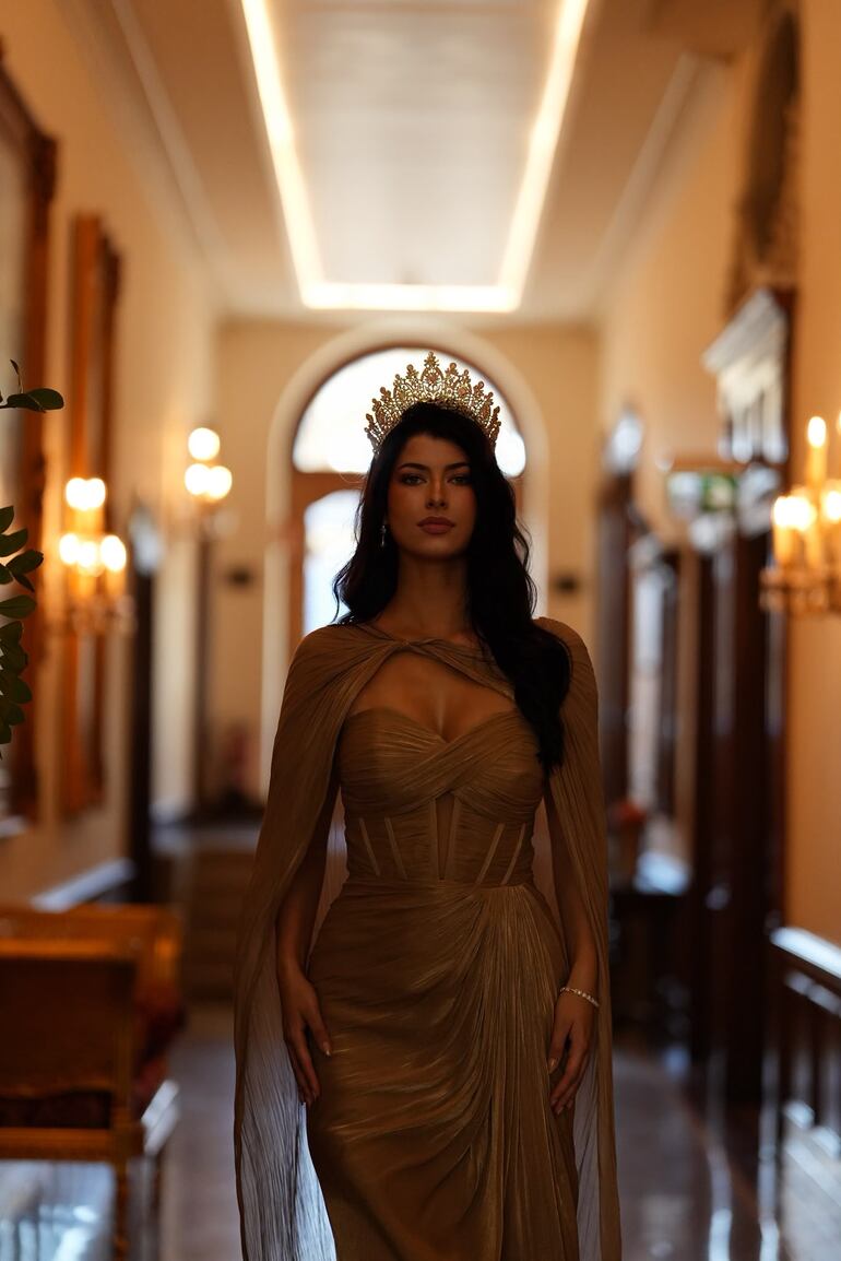 Catherina Völmecke Segovia, un miss alemana con raíces paraguayas. (Christian Oberender)