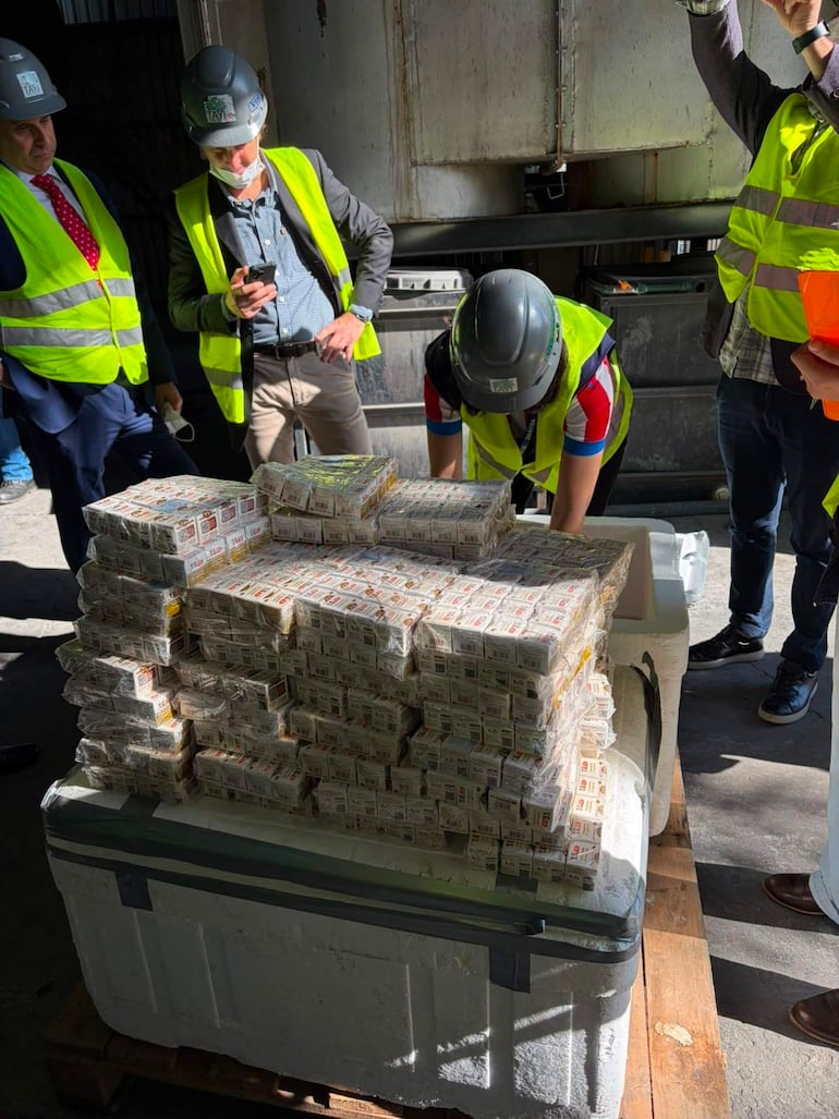 Las 3.600 cajas de tirzepatida recuperadas tras el robo fueron incineradas en Villa Hayes debido a la pérdida de la cadena de frío.