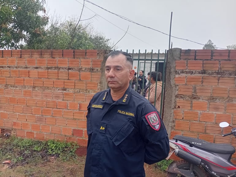 Comisario Principal José Santacruz, Jefe de Prevención del Departamento Central
