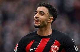 Omar Marmoush, goleador del Eintracht Frankfurt.