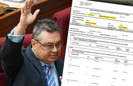 Senador cartista Gustavo Leite.