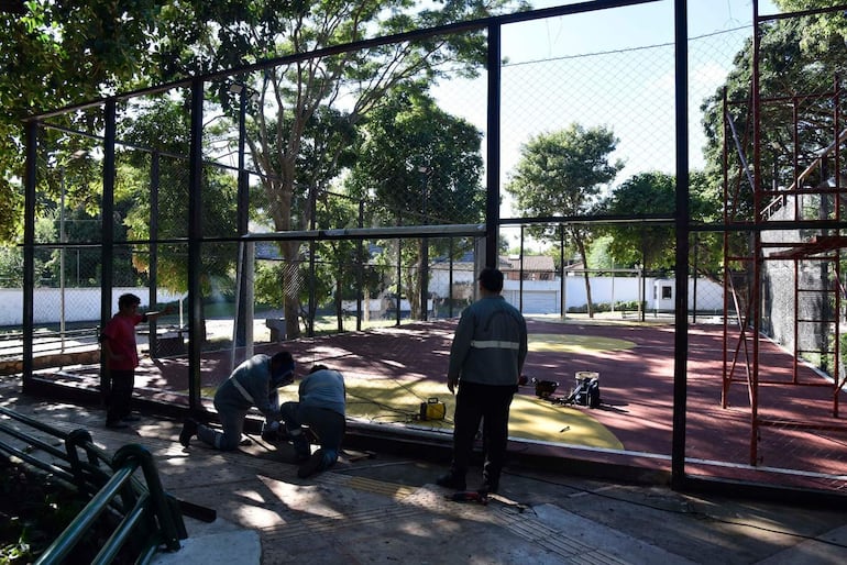 La Plaza Naciones Unidas de Asunción, la única intervenida con los bonos G6.