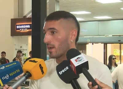 Gastón Olveira, futbolista de Olimpia.
