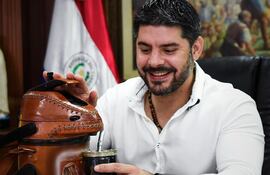Óscar "Nenecho" Rodríguez, intendente de Asunción. Foto: X.