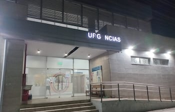 Fachada del Hospital Distrital de Limpio.