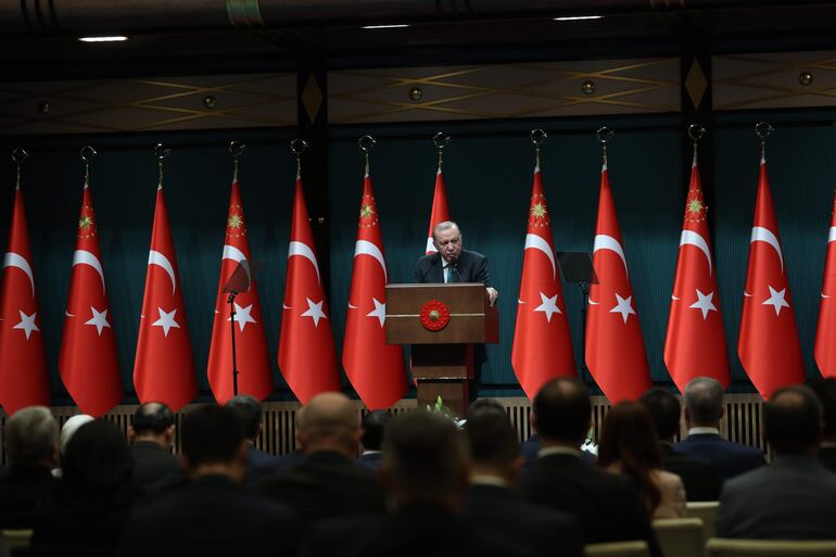 Recep Tayyip Erdogan, presidente de Turquía.