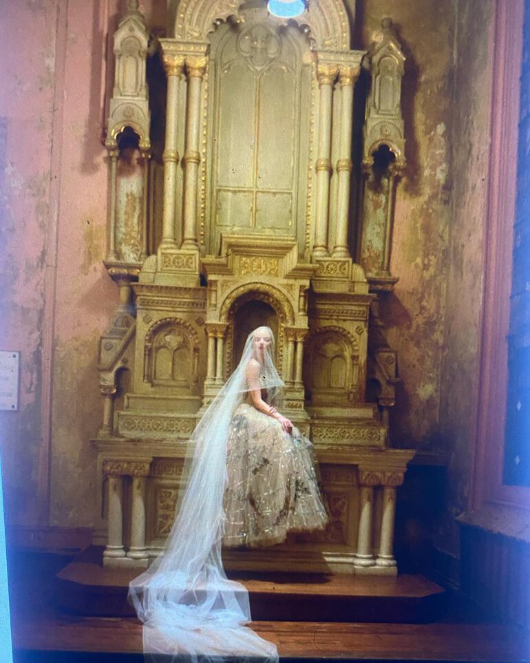 Anya Taylor-Joy en una imagen compartida por Malcolm McRae. (Instagram/Malcolm McRae)