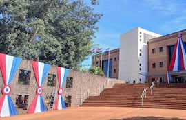 Fachada del Palacio de Justicia de PJC