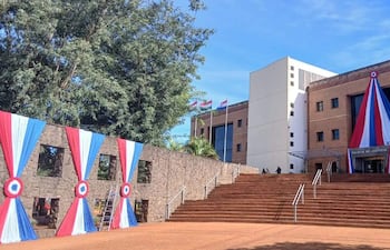 Fachada del Palacio de Justicia de PJC