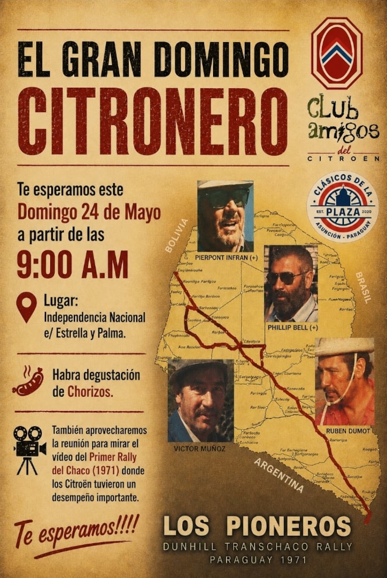 Afiche oficial del evento.