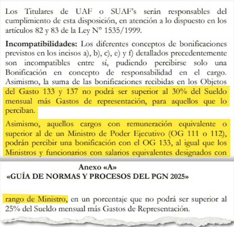 Para 2025, el reglamento del PGN ya eliminó la palabra “NO” abriendo el grifo para el derroche.