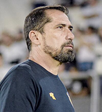 Gustavo Eliseo Morínigo, director técnico del Sportivo Luqueño.