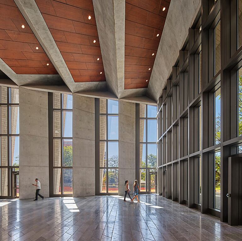 Detalles de la nueva sede de la Embajada de los Estados Unidos en Paraguay. EEUU. La embajada. USA. Fuente: Portfolio digital del Departamento de Estado de los Estados Unidos.