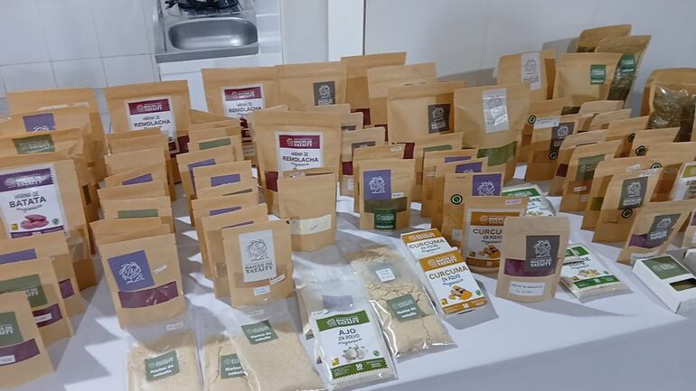 Las harinas, hierbas y especias, así como otros productos derivados, serán ofrecidas en el Mercado Municipal de Yataity.