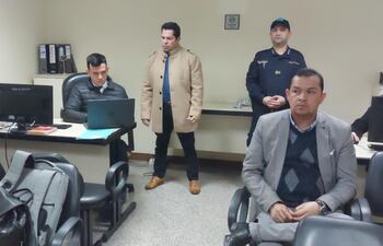 Denilso Sánchez Garcete "Chicharocito" en la audiencia preliminar.